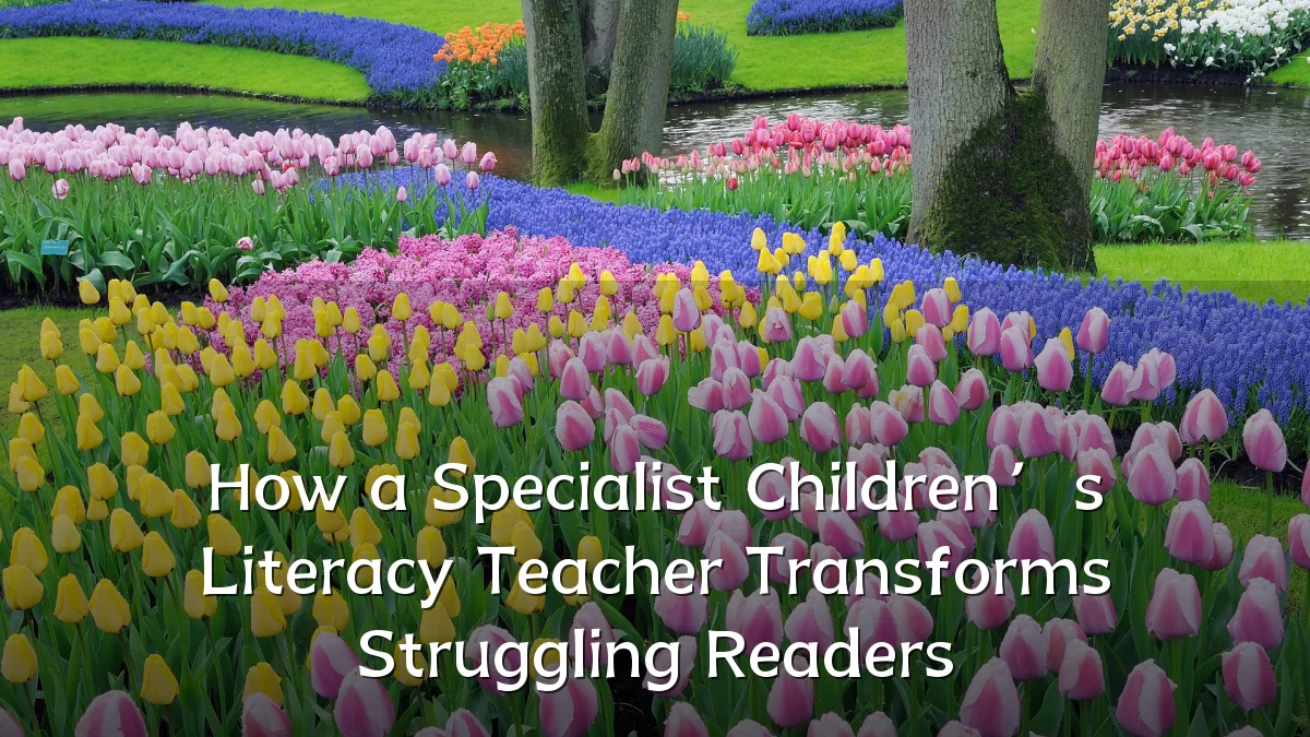 How a Specialist Children’s Literacy Teacher Transforms Struggling Readers