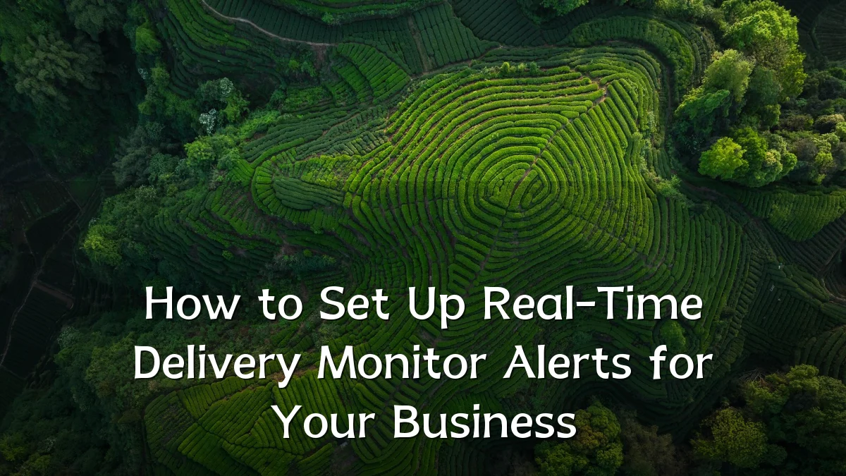How to Set Up Real-Time Delivery Monitor Alerts for Your Business