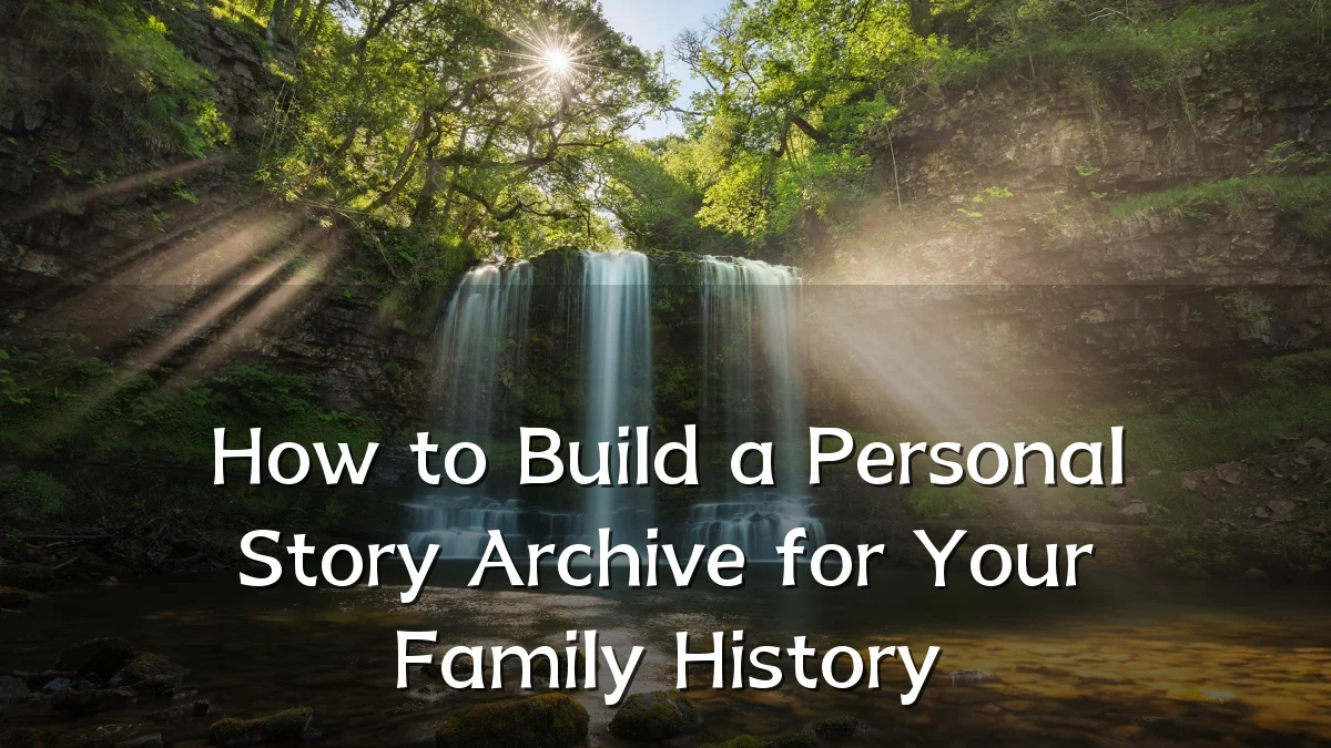 How to Build a Personal Story Archive for Your Family History
