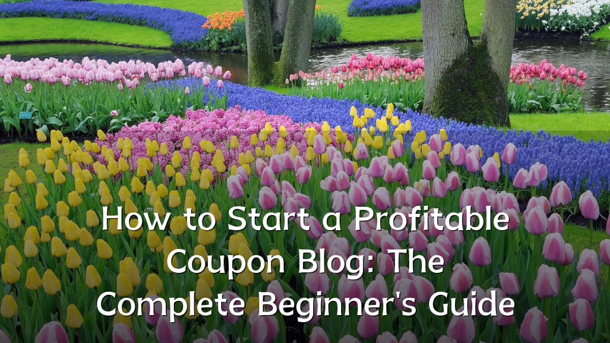 How to Start a Profitable Coupon Blog: The Complete Beginner's Guide