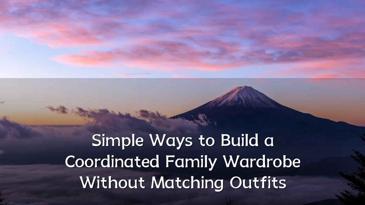 Simple Ways to Build a Coordinated Family Wardrobe Without Matching Outfits