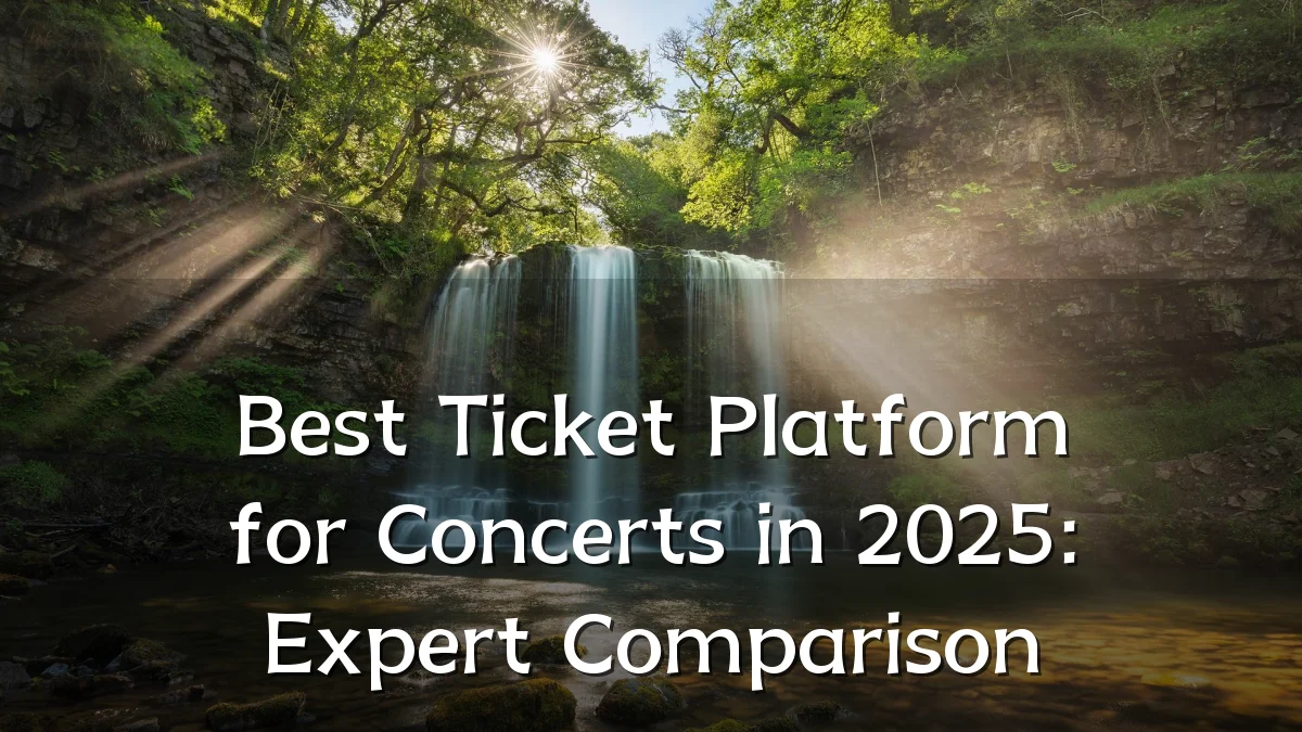Best Ticket Platform for Concerts in 2025: Expert Comparison